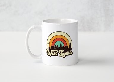Sunshine White Mug